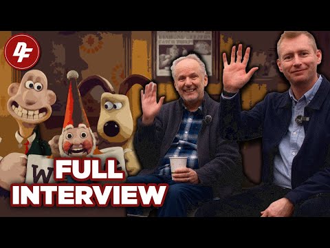 WALLACE & GROMIT: VENGEANCE MOST FOWL Directors Nick Park and Merlin Crossingham | FULL INTERVIEW