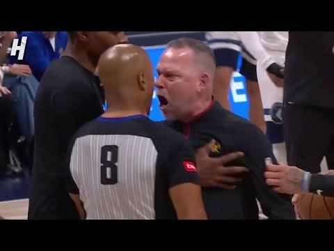 Mike Malone GOES OFF at Ref 😱