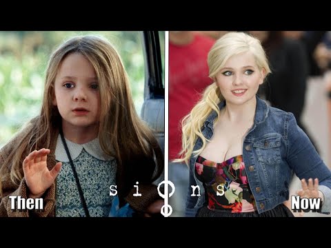 Signs (2002) Cast Then And Now ★ 2020 (Before And After)