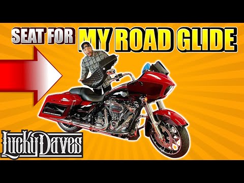 Lucky Dave's Get lucky bagger seat for my Road glide