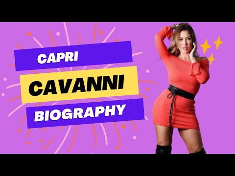 Capri Cavanni Biography|Cameron Canela Hot Tik Tok Video