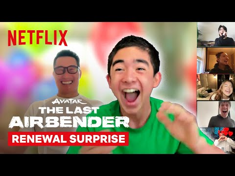 The Avatar: The Last Airbender Cast React to Season 2 & 3 Renewal | Netflix