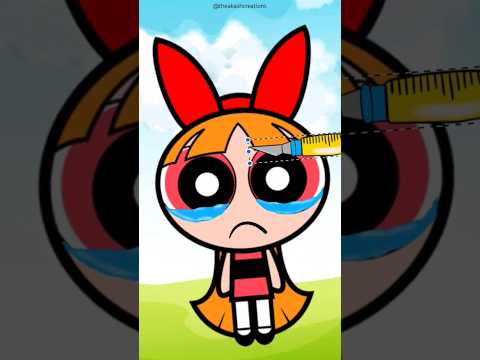 Blossom is Crying lets make her happy #ppg #blossom #shorts #viral