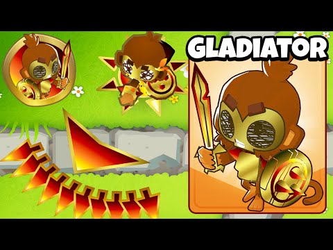 The Gladiator Monkey in BTD 6!