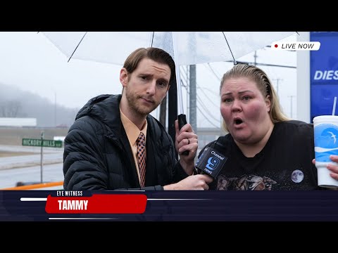 Trailer Trash Tammy goes LIVE on the News