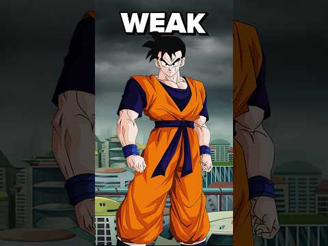 why was Future Gohan weak?