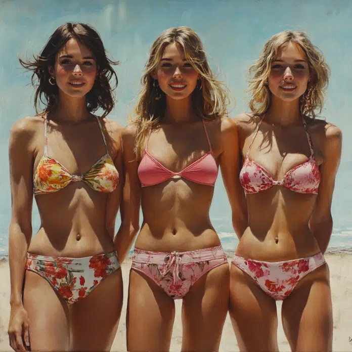 bikini models