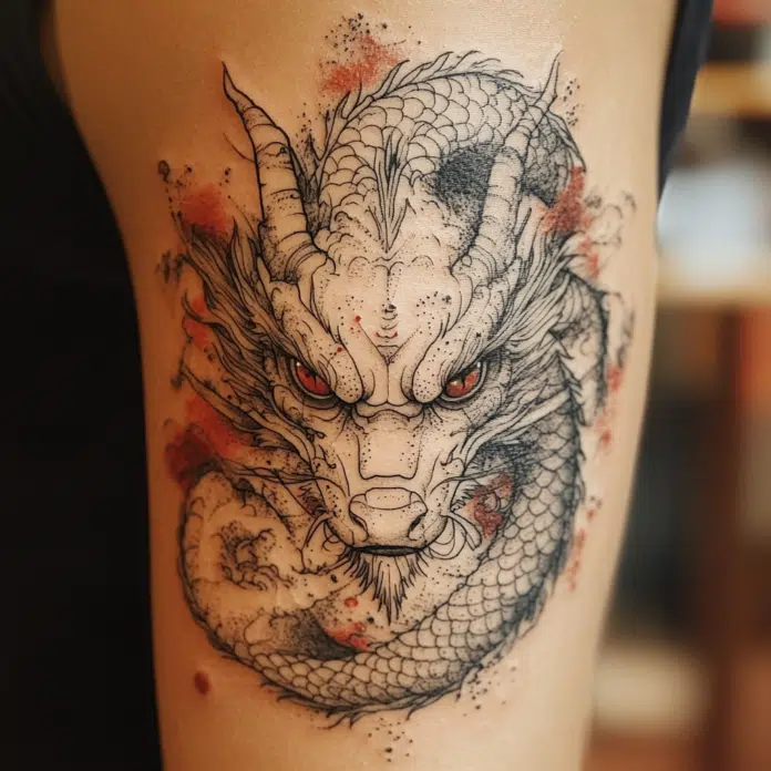 dragon tattoo