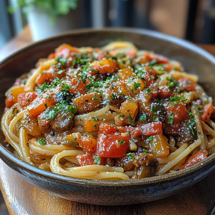 linguini ratatouille