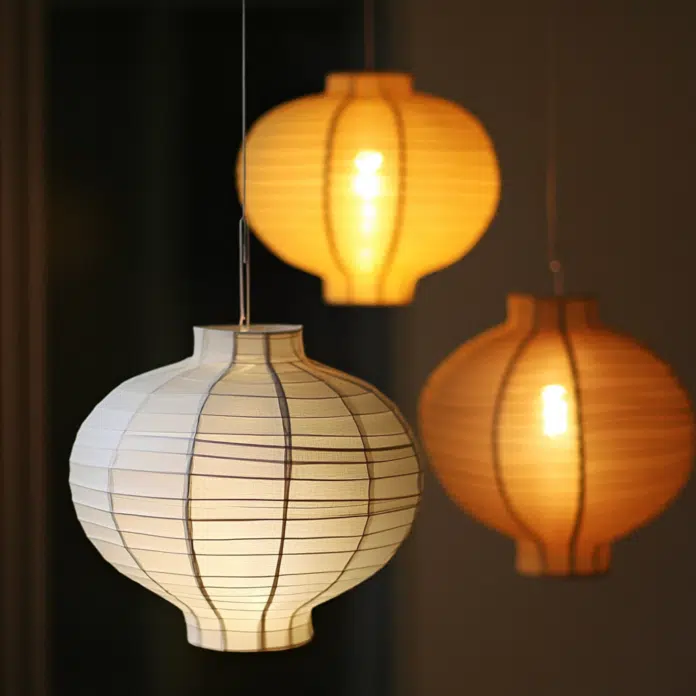 paper lanterns