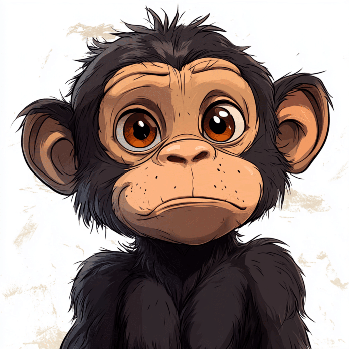 monkey cartoon